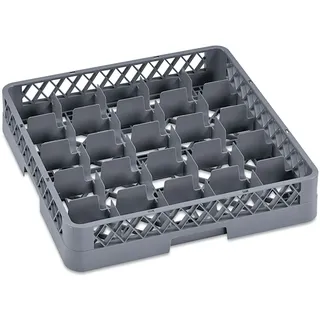 WAS Germany - Tassenkorb Dish Rack 98, mit 25 Einteilungen,  50 x 50 x 10 cm, Polypropylen