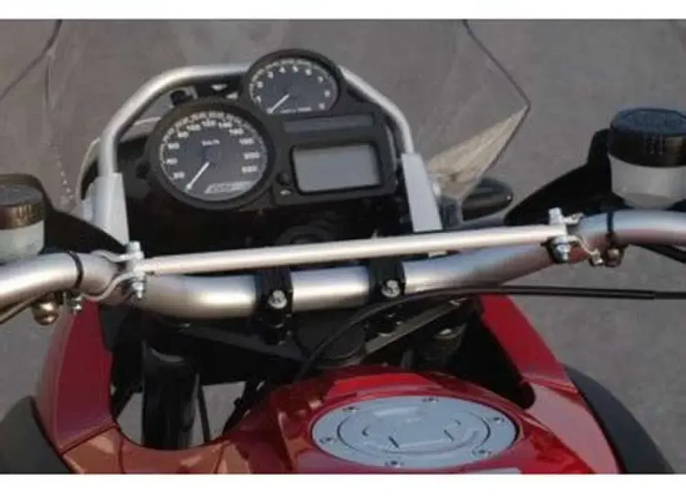 Touratech Crossbar Lenker-querstange 22/28 Mm - Silver - One Size