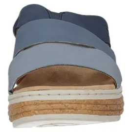 Rieker Pantolette Damen Blau 40