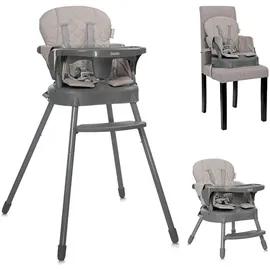 Lorelli Hochstuhl, Siesta beige 3-in-1 Hochstuhl (Hochstuhl)