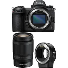 Nikon Z 6 II +  Z 24-200 mm VR + FTZ Objektivadapter