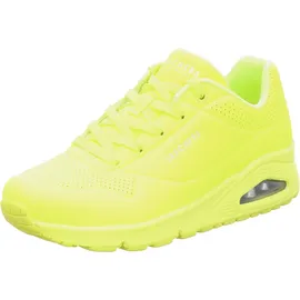 SKECHERS Uno Night Shades neon yellow durabuck 36