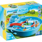 Playmobil 1.2.3 Fröhliche Wasserbahn 70267