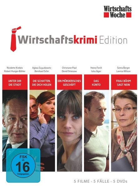 Preisvergleich Produktbild Wirtschaftskrimi Edition  [5 DVDs]