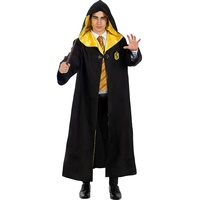 Funidelia | Hufflepuff Harry Potter Kostüm 100% OFFIZIELLE für Herren und Damen Größe M Hogwarts, Zauberer, Film und Serien - Farben: Bunt, Zubehör für Kostüm - Lustige Kostüme für deine Partys