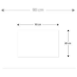 ALLboards Magnettafel 90,0 x 60,0 cm weiß
