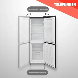 Telefunken KTFK174EDI Kühl-Gefrierkombination Kühlschrank groß mit Gefrierfach 174 Liter Nutzinhalt freistehend