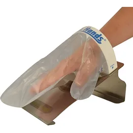 Papstar Clean Hands Base Kit Edelstahl 11,5 cm x 12,7 cm x 22 cm silber