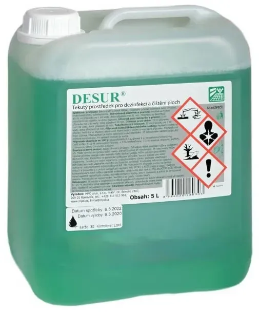 DESUR - Konzentriertes Flächendesinfektionsmittel, 5 l