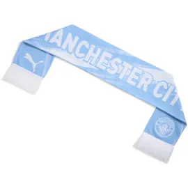 Puma Manchester City Essentials Schal Unisex Damen, Gr. onesize, Team light Blue White - Einheitsgröße