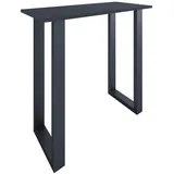 VCM Bartisch Anthrazit, Schwarz