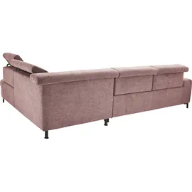 Set One by Musterring Eckcouch Polyester 3-Sitzer Braun