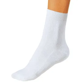 GO IN Basicsocken 5er Pack Weiß 39-42