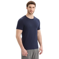 Icebreaker Merino Herren Cool-Lite Baumwolle, kurzärmelig, lässiges Basic T-Shirt, Midnight Navy (Marineblau), Medium