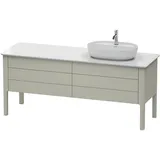 Duravit Waschtischunterschrank 2 Auszüge 177,3 x 74,3 x 57 cm Taupe Seidenmatt
