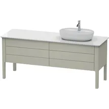 Duravit Waschtischunterschrank 2 Auszüge 177,3 x 74,3 x 57 cm Taupe Seidenmatt