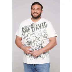 T-Shirt, mit Marken-Schriftzug auf der Front, Gr. XXL, opticwhite, , 85435511-XXL