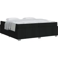 VidaXL Bettrahmen mit Matratze Schwarz 200 x 200 cm