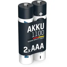 Ansmann NiMH Akku 1100 Micro AAA 1050 mAh
