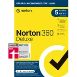 NortonLifeLock Norton 360 Deluxe 50 GB 5 Geräte 1 Jahre ESD ML Win Mac Android iOS