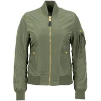 Alpha Industries Ma-1 Vf Lw Jacke Green / Gold M