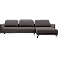 hülsta sofa Ecksofa hs.414 braun|grau 300 cm x 91 cm x 172 cm