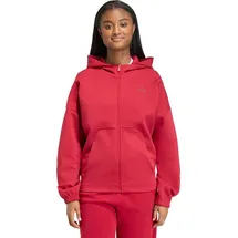 adidas W FI SL FZ Damen Kapuzenjacke / Hoodie rot - XS