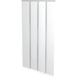 powertec Plus Fliegengitter Türvorhang, 100x220cm weiß