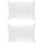 vidaXL KopfKissen Fulda 40 x 80 cm Weiß