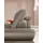 W.Schillig Eckcouch Leder 3-Sitzer Braun