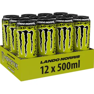 Monster Energy-  Lando Norris Zero Sugar  - 12 x 0,5 Liter Dosen NL-STG