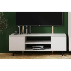 raumhirsch furniture Lowboard 40x48x135 cm Schwarz Holz