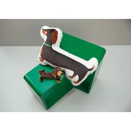 NICI 49821 - Dackel, 20cm, liegend, Plüsch-Kuscheltier