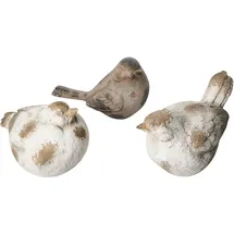 Beliani Gartenfigur 3er Set Anghiari