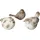 Beliani Gartenfigur 3er Set Anghiari
