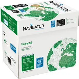 Navigator UNIVERSAL Druckerpapier A4 (210x297 mm) Seide 500 Blätter Weiß