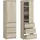 home collective Kleiderschrank 50 x 180,5 x 40 cm Beige