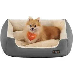 FEANDREA L-XL Hundebett, mit Wendekissen L