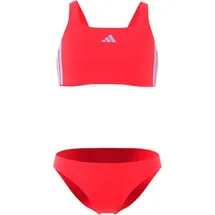 Adidas Kinder Bikini 3-Streifen V-Back Kids, SELURE/VIOTON, 164