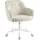 Songmics Homeoffice-Stuhl Stoff Sandbeige