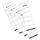 Falken Ordneretiketten 80037047 Weiß 60 x 190 mm 10 Blatt
