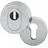 FSB Schutzrosette rund Edelstahl matt 73 7393