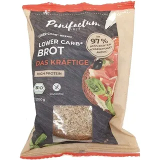 PANIFACTUM Lower Carb Brot - das Kräftige bio