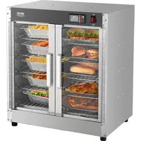 Vevor Hot Box Speisenwärmer 5-stufiger Imbisswärmer mit Wasserschale &