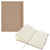 IDENA Notizbuch Glitter 14 x 20 cm kariert champagner
