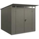 Hörmann Metall-Gerätehaus Berry Classic mit Pultdach Typ 2, 248 x 283 cm,quarzgrau,7 m2