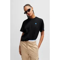 HUGO BOSS HUGO Blue T-Shirt »Vintage Tee«, mit Logo-Badge