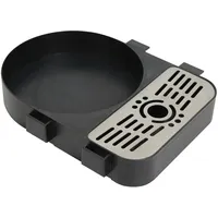 Metro Professional Tropfschale für Getränkespender ABBG003, Poypropylen/Edelstahl, 25.5 x