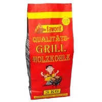 Favorit Grill Holzkohle 3 kg Sack grosse Körnung