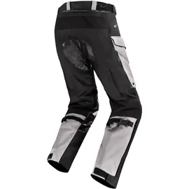 LS2 Apollo wasserdichte Motorrad Textilhose, schwarz-grau, Größe L